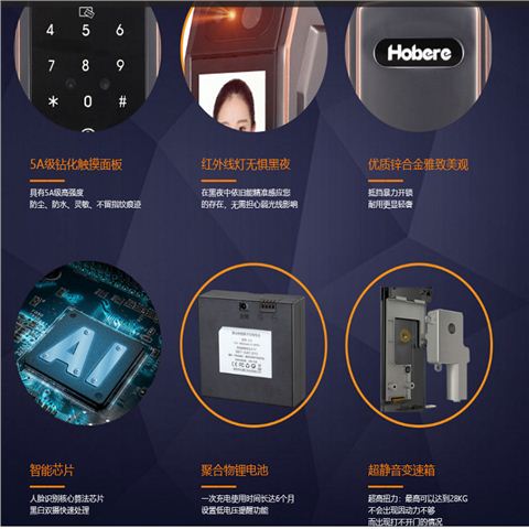 弘博汇智能门锁H6